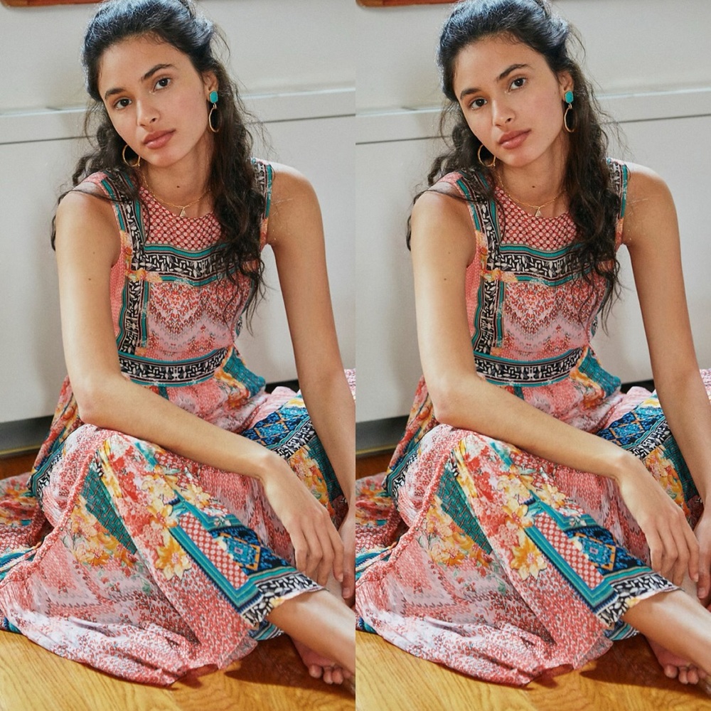 Anthropologie Multicolor Maxi Dress - Picture 3 of 8